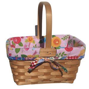 Spring Custom LINER for Longaberger Baskets, Mother's Day Prints for the fun Mom